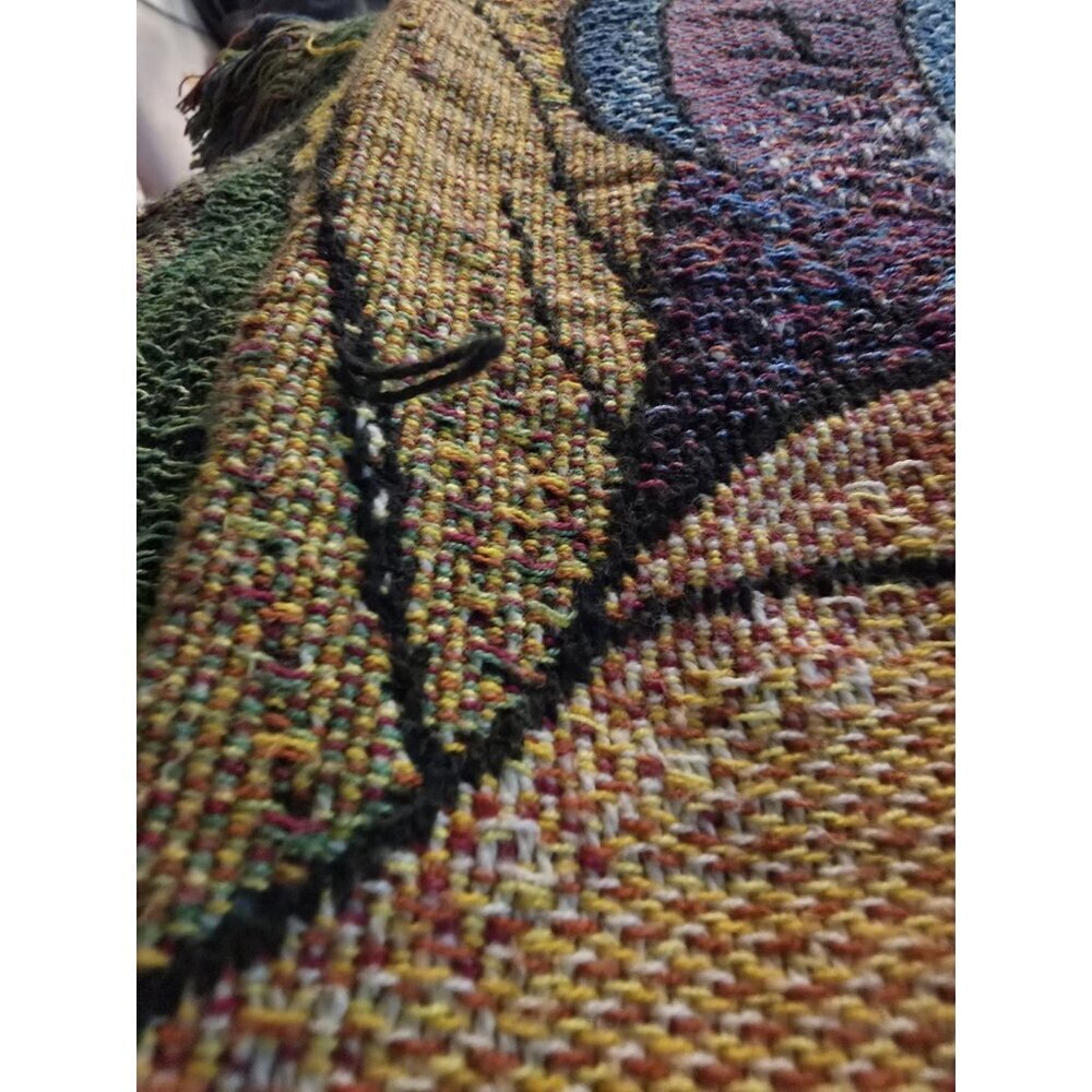 Winnie The Pooh And Friends Throw Blanket Tapestry Pooh 100 Acre Collection RARE - Picture 16 of 16
